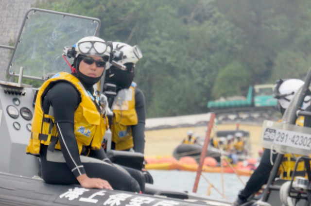 沖縄辺野古船上からの写真16